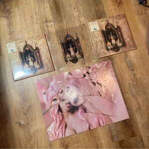 Melanie Martinez Hades PLUM AURA BLUE VINYL LIMITED 2026 Clear Sleeve Poster NEW